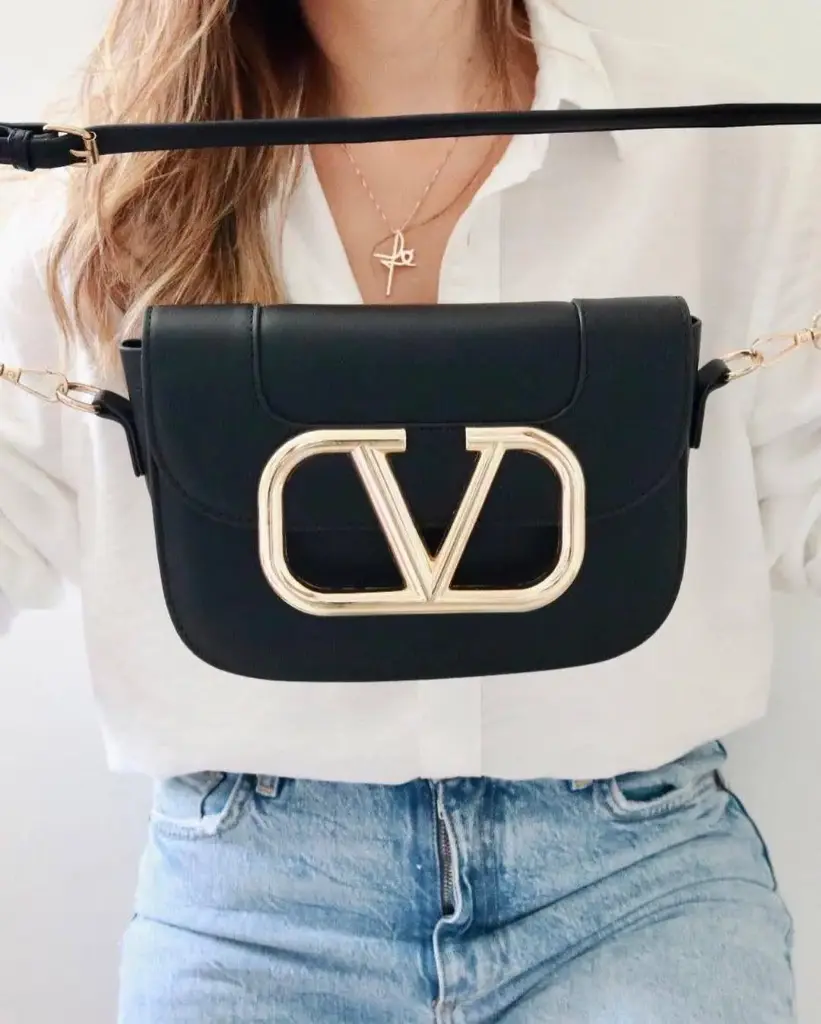 Bolso Valentino Negro VLogo